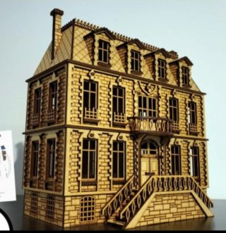 Maqueta de Castillo Francés de normandia
