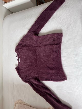 Jersey de pelitos morado