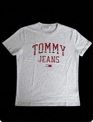 Camiseta Tommy Jeans Gris