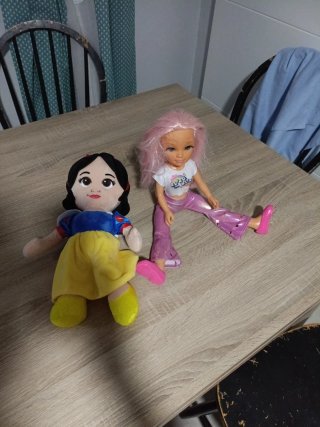 Muñeca Nancy y Peluche Blancanieves