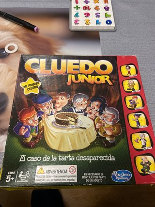 Juego de mesa Cluedo Junior
