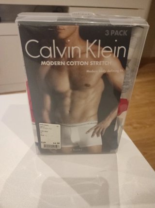 Pack 3 Calzoncillos Calvin Klein Talla L  Algodón.