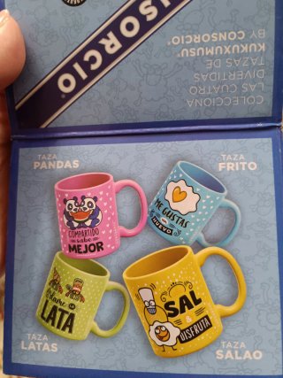 Set de 4 Tazas Kukuxumusu