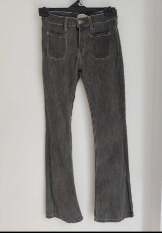 Pantalón The Are Gris Talla 36