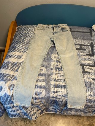 Pantalón Vaquero Recto Hombre