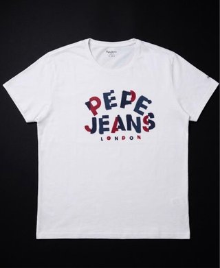 Camiseta Pepe Jeans Blanca Talla XXL