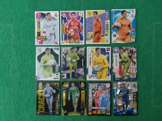 Lote de Cartas Panini Courtois Real Madrid