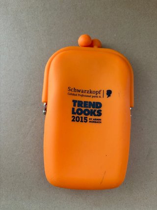 Monedero de Silicona Naranja Schwarzkopf