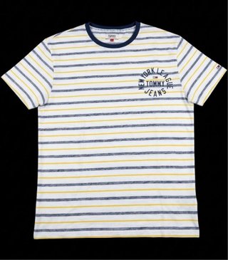 Camiseta Tommy Jeans Rayas Talla XL