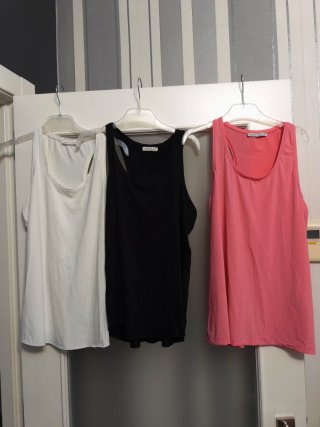 3 Camisetas Sport Oysho Talla XS