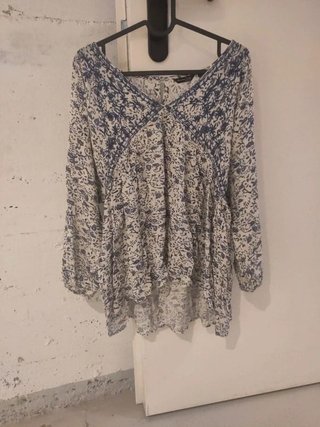 Blusa Bohemia de Massimo Dutti con Estampado