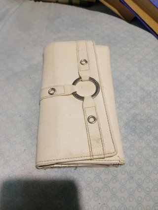 Monedero Vintage Blanco