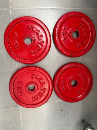 4 Discos Salter de 4 kg