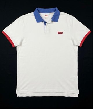 Polo Levi's Blanco Talla XXL