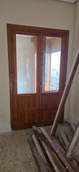 Puerta de doble hoja 120x210 cm