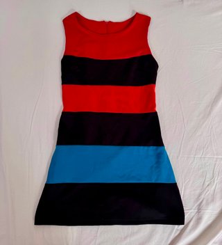 Abito Donna Color Block Made in Italy