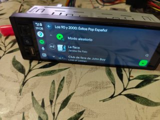 Radio 1 DIN con Pantalla Táctil