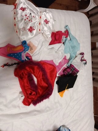 Lote de ropa para muñeca Nancy