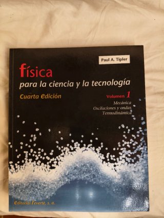 Libro de Física para la ciencia y la tecnología.