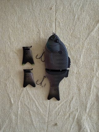 Señuelo de pesca Swimbait articulado