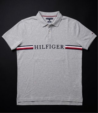 Polo Tommy Hilfiger Gris Talla XXL