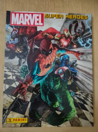 Album Panini Marvel Super Heroes Completo
