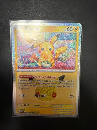 Carta Pokémon Pikachu 30 Aniversario (6/30)