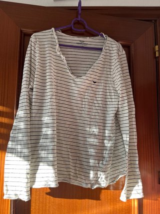 Jersey fino de rayas Green Coast