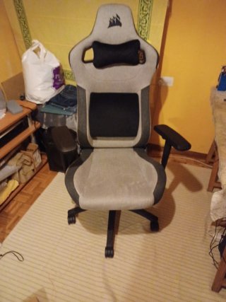 Silla Gaming Corsair T3 RUSH Gris