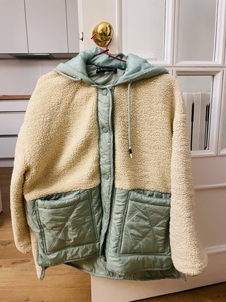 Chaqueta con forro de borreguito