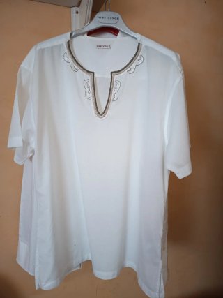Camisa Blanca Springfield Talla M
