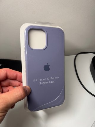 Custodia in silicone per iPhone 12 Pro Max