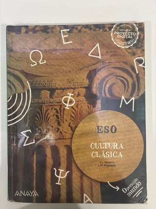 Cultura Clásica, ESO, Operación mundo
