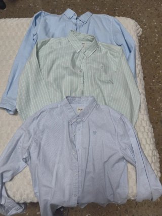 Lote 3 Camisas Álvaro Moreno Talla 13/14