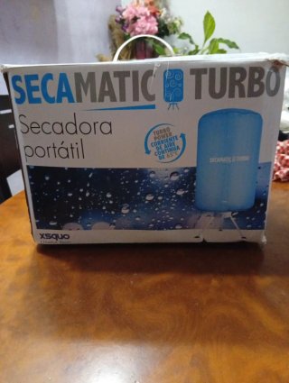 Secadora Portátil Secamatic Turbo.Nueva sin usar .