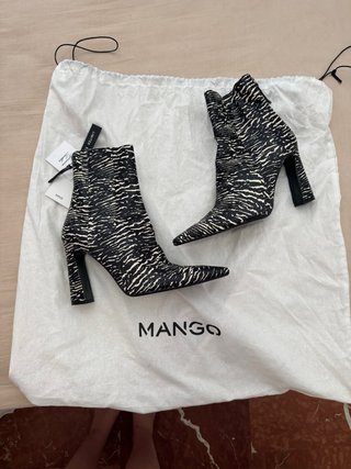 Botines Animal Print Mango