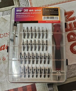 Set 30 en 1 Destornilladores de Precisión