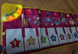 Piano musicale da terra per bambini