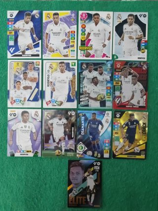 Lote cartas Rodrygo Goes Real Madrid