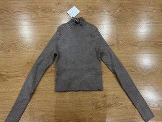 Jersey de punto gris