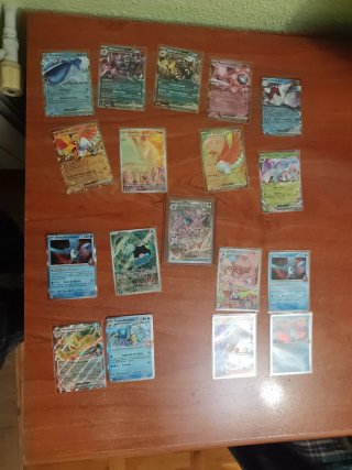 Nidoking ex rivales predestinados  Lote de 17 Cart