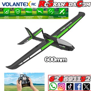 AVION VOLANTEX RANGER 600MM RTF CON GYRO NEGRO