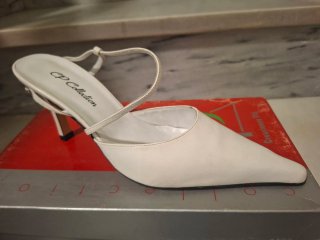 Zapatos de tacón CP Collection blancos
