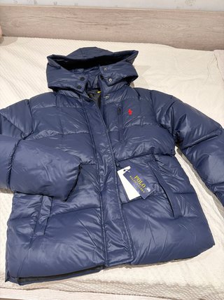 Abrigo Plumón Polo Ralph Lauren Azul No original