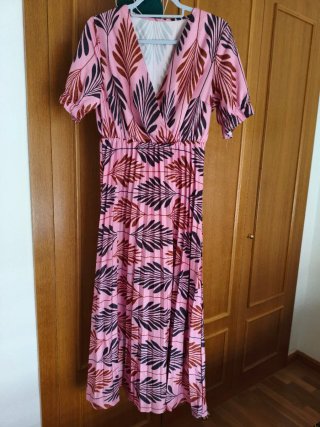 Vestido Largo Estampado