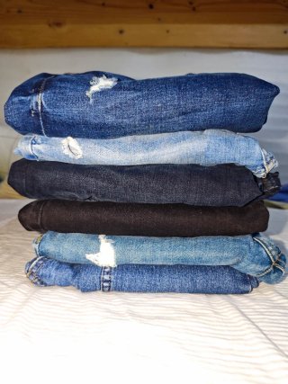 Lote de 6 vaqueros pull & bear y lefties