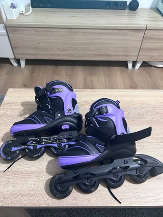Patines en línea ZPM negro y morado