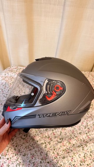 Casco de Moto Trendy by NZI Gris