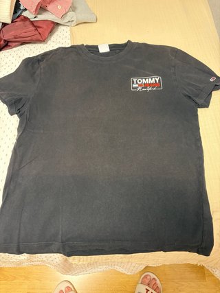 Camiseta Tommy Jeans Negra Talla L