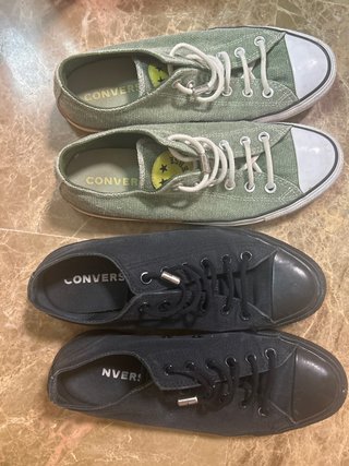 Pack de 2 pares de zapatillas Converse talla 41,5